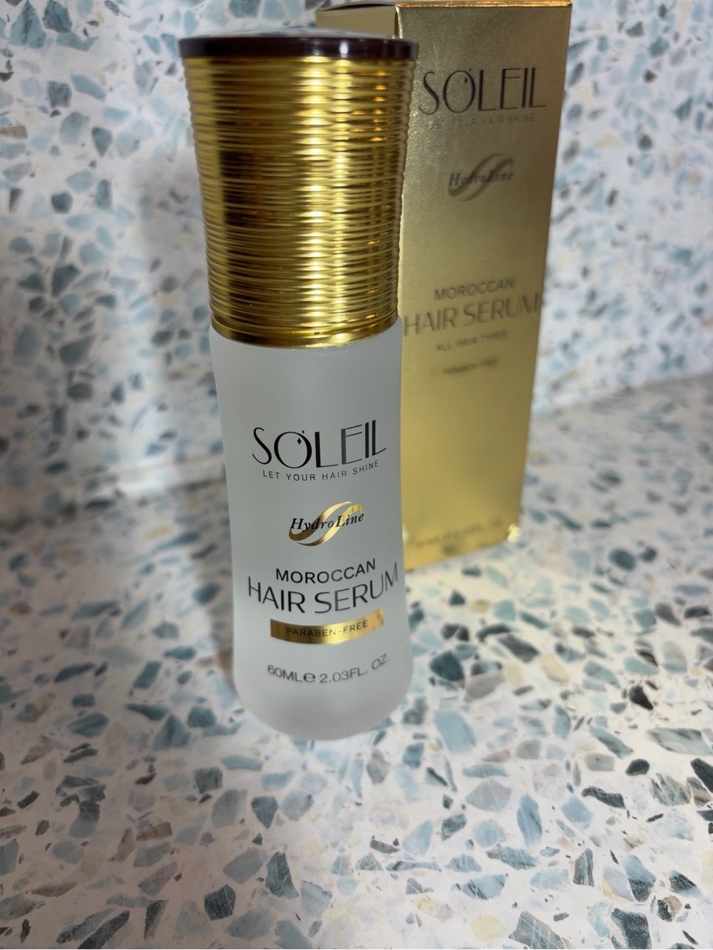 SOLEIL Moroccan Hair Serum — Gold - Picture 2 of 3